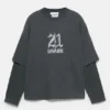 T-shirt με διπλά μανίκια 21 Savage