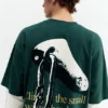 T-shirt με γραφικό σε διπλά μανίκια T-shirt με γραφικό σε διπλά μανίκια