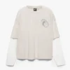 T-shirt με γραφικό σε διπλά μανίκια T-shirt με γραφικό σε διπλά μανίκια