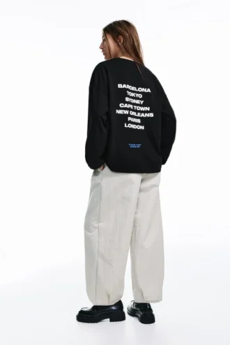 T-shirt με γραφικό τύπωμα πόλεων