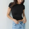 T-shirt με κοντά μανίκια από πολυαμίδιο T-shirt με κοντά μανίκια από πολυαμίδιο