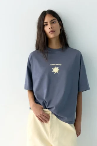 T-shirt με κοντά μανίκια και σχέδιο