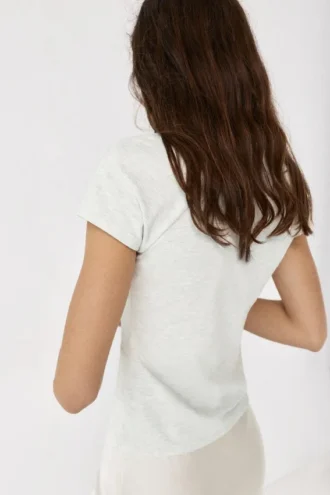 T-shirt με λεπτομέρεια κουμπιών
