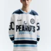 T-shirt Peanuts με θέμα το χόκεϊ