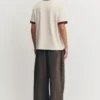 T-shirts με γραφικό σε αντίθεση και ραβδώσεις T-shirts με γραφικό σε αντίθεση και ραβδώσεις