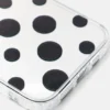 Θήκη iPhone με καθρέφτη και πουά Θήκη iPhone με καθρέφτη και πουά