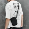 Τσάντα crossbody με ελαστική επένδυση Τσάντα crossbody με ελαστική επένδυση