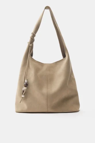Τσάντα Shopper με διακοσμητικά στοιχεία Τσάντα Shopper με διακοσμητικά στοιχεία