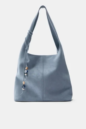Τσάντα Shopper με διακοσμητικά στοιχεία