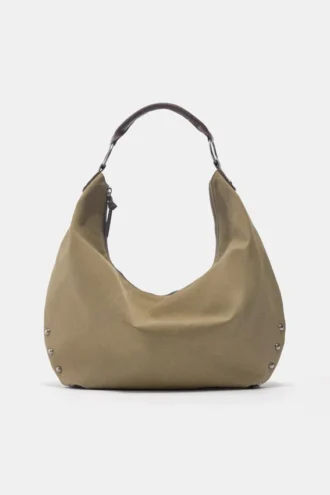 Τσάντα Shopper με καρφιά