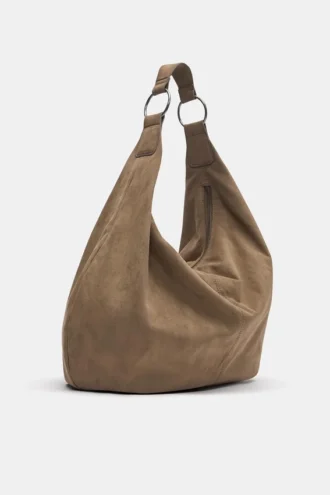 Τσάντα Tote με δαχτυλίδι