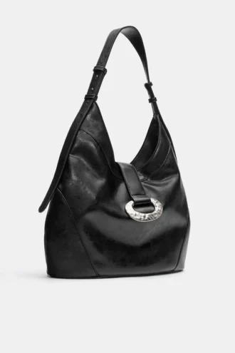 Τσάντα Tote με δαχτυλίδι