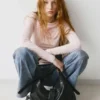Τσάντα Tote με δαχτυλίδι