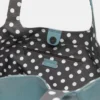 Τσάντα Tote με πουά