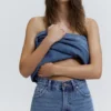 Τζιν Mom με ψηλή μέση