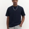 Βασικό βαμβακερό T-shirt με κοντά μανίκια Βασικό βαμβακερό T-shirt με κοντά μανίκια