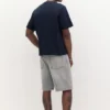 Βασικό βαμβακερό T-shirt με κοντά μανίκια Βασικό βαμβακερό T-shirt με κοντά μανίκια