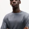 Βασικό βαμβακερό T-shirt με κοντά μανίκια Βασικό βαμβακερό T-shirt με κοντά μανίκια