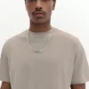Βασικό βαμβακερό T-shirt με κοντά μανίκια Βασικό βαμβακερό T-shirt με κοντά μανίκια