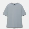 Βασικό βαμβακερό T-shirt με κοντά μανίκια Βασικό βαμβακερό T-shirt με κοντά μανίκια